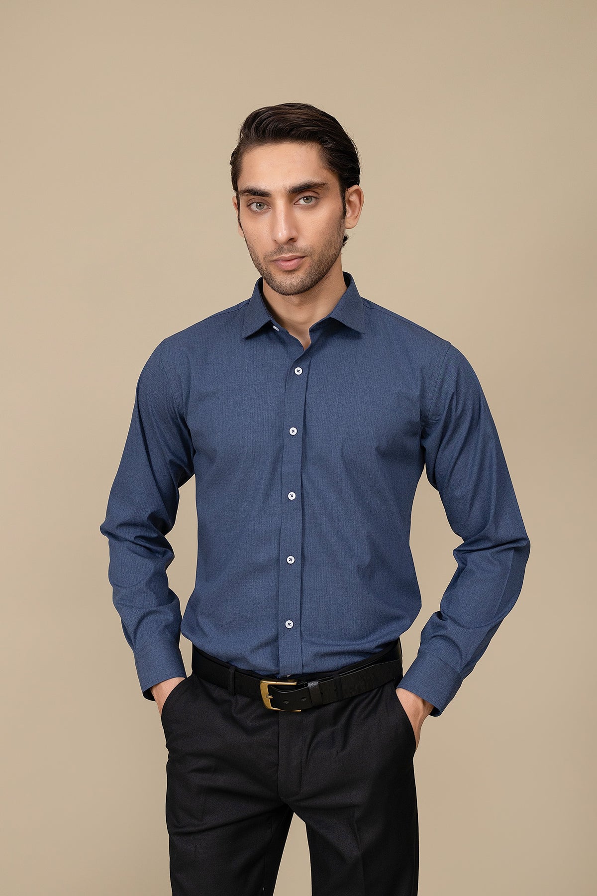 Dress Shirt - CFP250561-BL