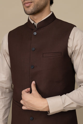 Waist Coat - RWC250661-DBR