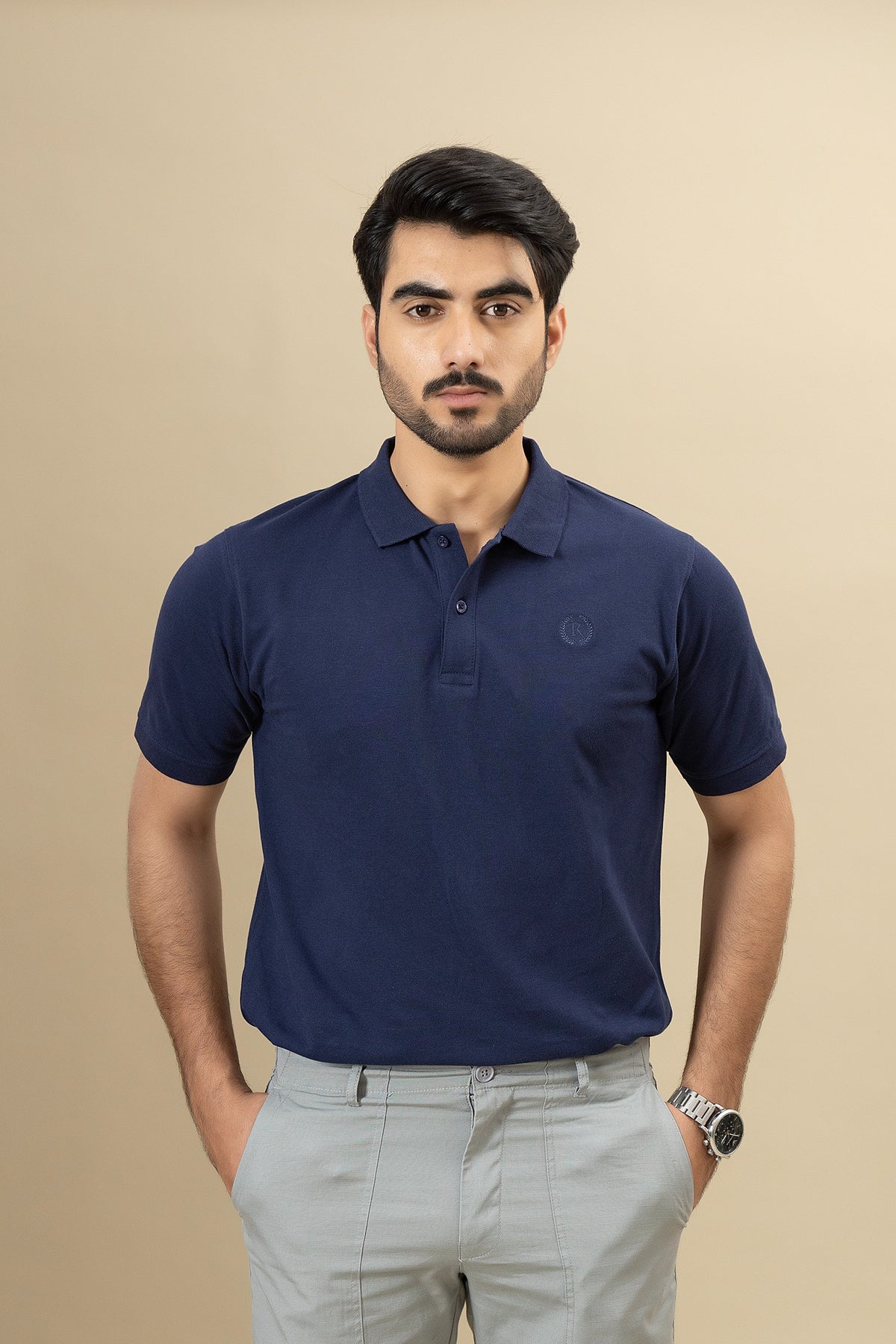 Navy Polo Shirt - RTSF250327-NY / RTCF250328-NY