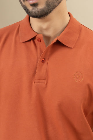 Rust Polo Shirt - RTCF250202-RST