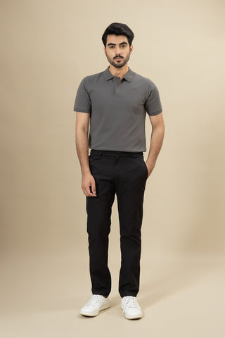 Grey Polo Shirt - RTCF250303-GR / RTSF250304-GR