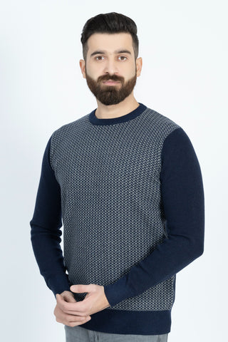 Navy Sweater