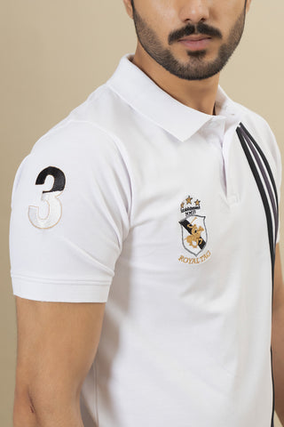 White Polo Shirt - RTSF250219-WT