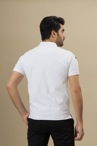 White Polo Shirt - RTSF250219-WT