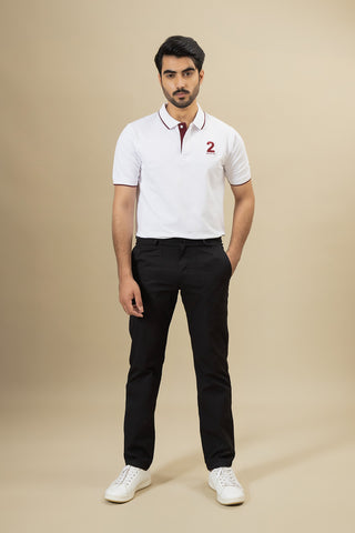 White Polo Shirt - RTSF250351-WT