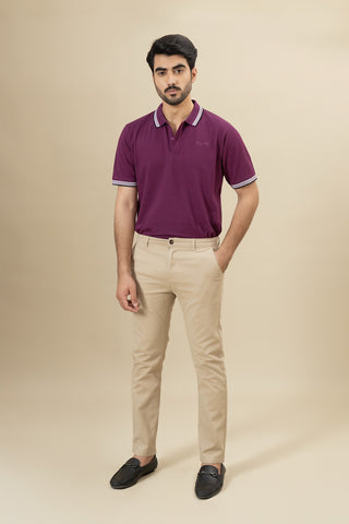 Purple Polo Shirt - RTCF250341-PUR