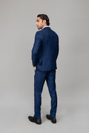 Suits 03 Piece - 3SP9826-BL