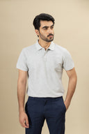 Light Grey Essential Polo