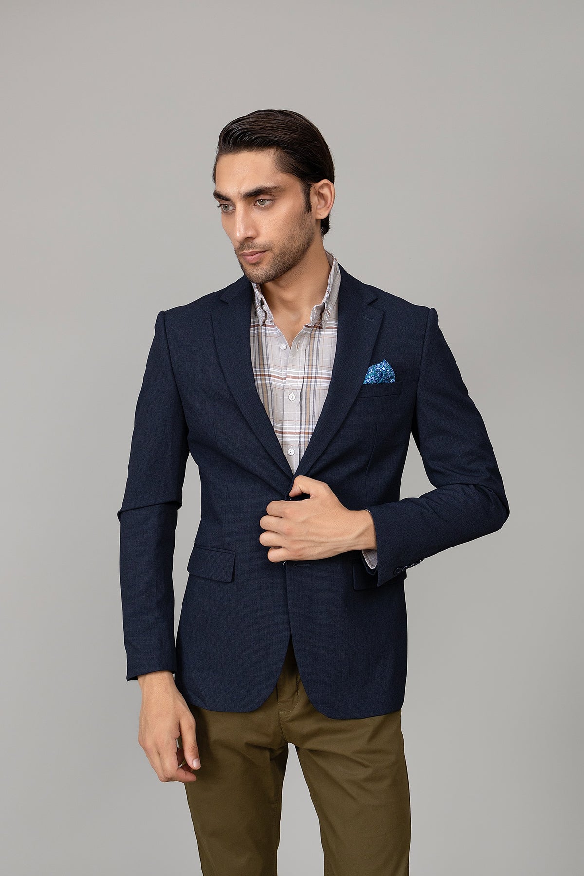 Plain Casual Coat - SF8458-NY