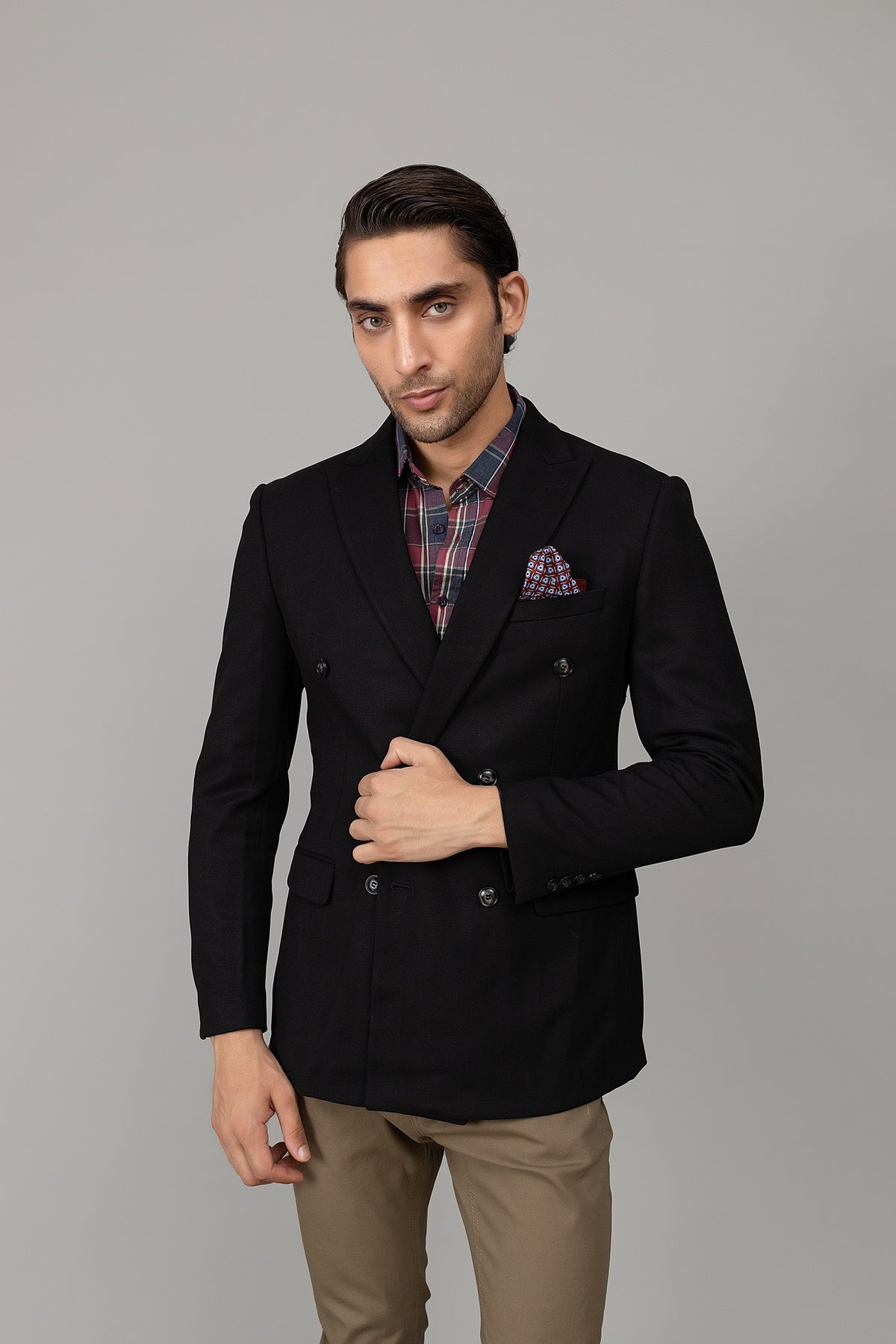 Casual Coat - SF6428-BK