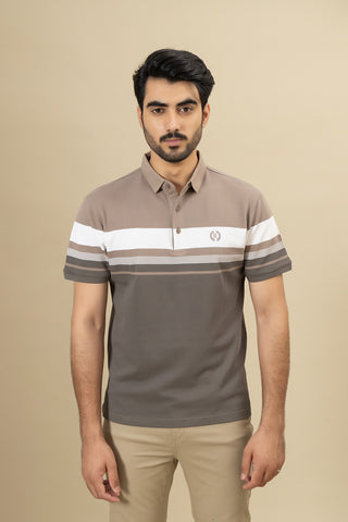 Light Brown Polo Shirt - CA01-LBR