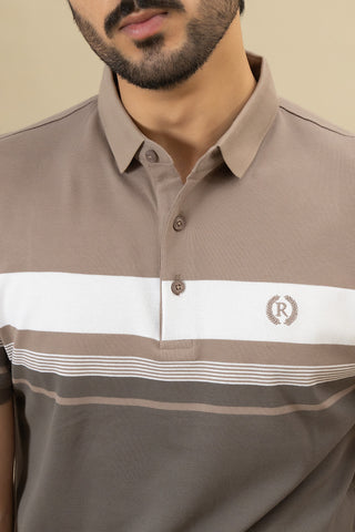 Light Brown Polo Shirt - CA01-LBR