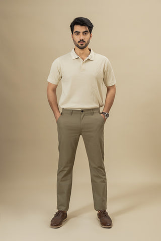 Beige Polo Shirt - RTSF250201-BG