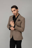 Khaki Textured Coat
