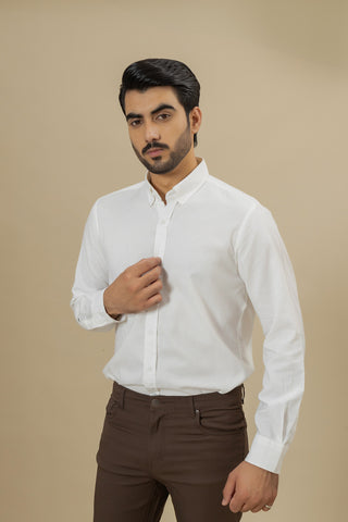 Casual Shirt - PC250178-WT