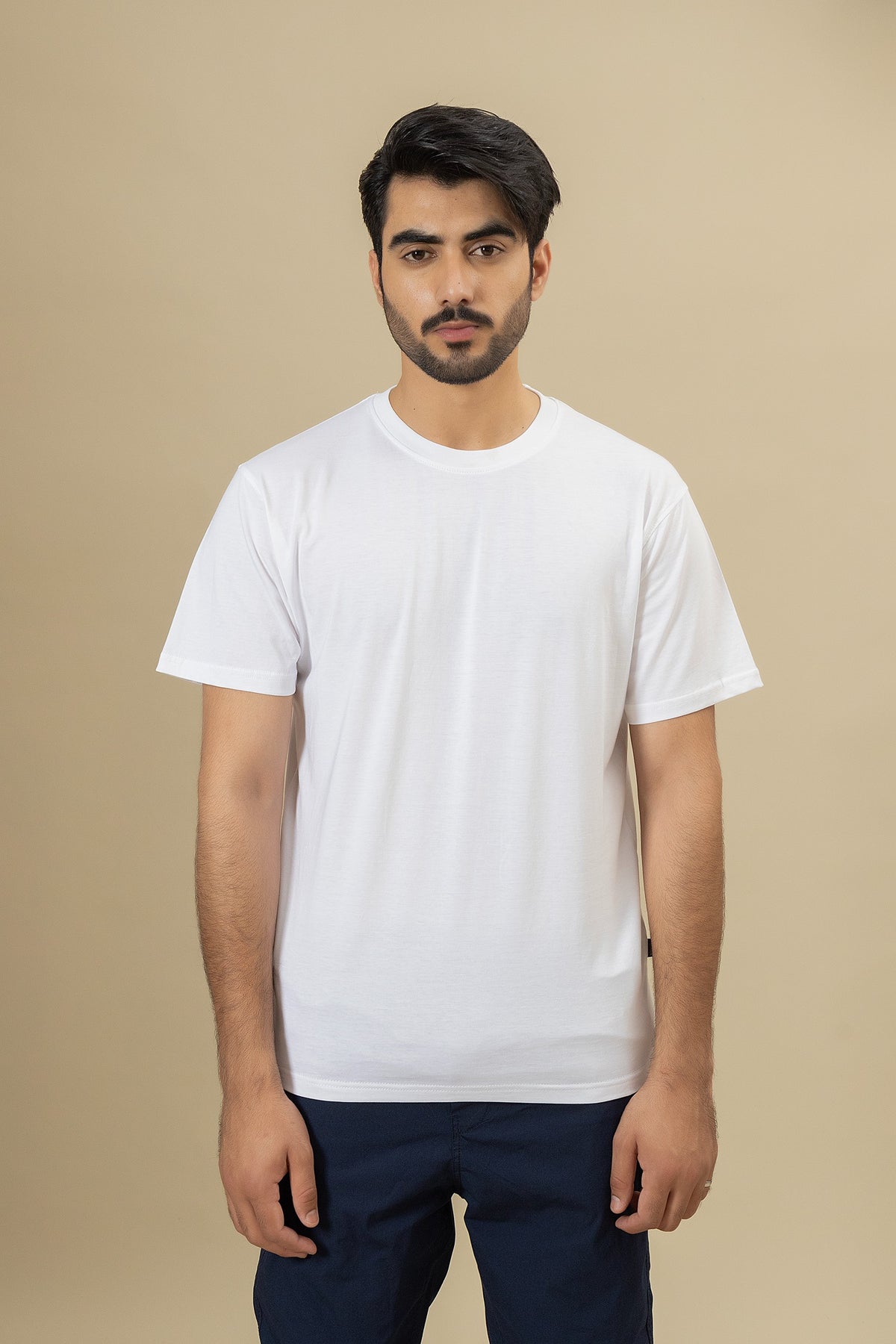 Round Neck T-Shirt - RTNC250382-WT
