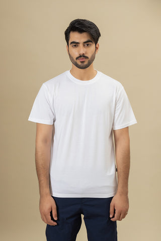Round Neck T-Shirt - RTNC250382-WT