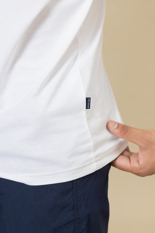 Round Neck T-Shirt - RTNC250382-WT