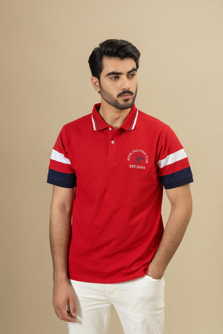 Red Polo Shirt - RTSF250116-RD