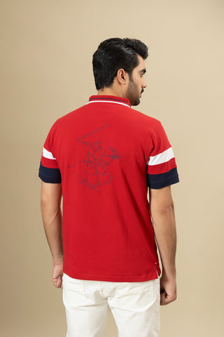 Red Polo Shirt - RTSF250116-RD