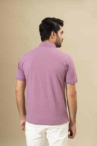 Purple Polo Shirt - RTSF250308-PUR