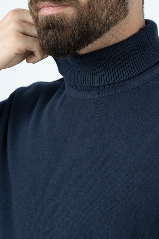 NAVY SWEATER