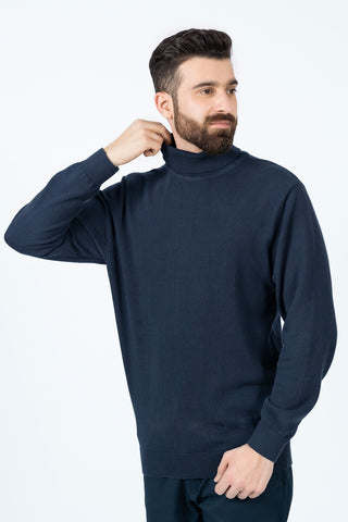 NAVY SWEATER