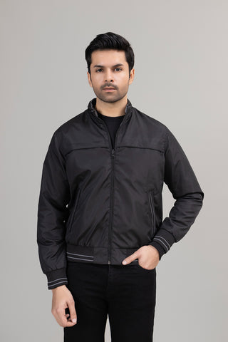 BLACK REVERSIBLE JACKET