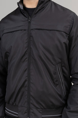BLACK REVERSIBLE JACKET