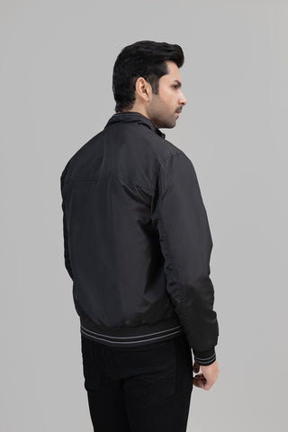 BLACK REVERSIBLE JACKET