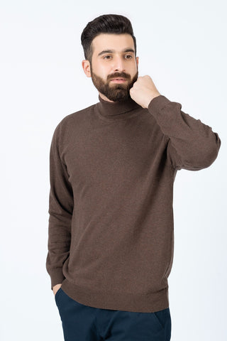 BROWN SWEATER