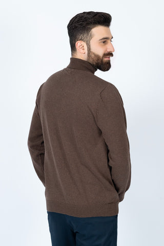 BROWN SWEATER