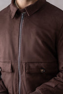 DARK BROWN JACKETS