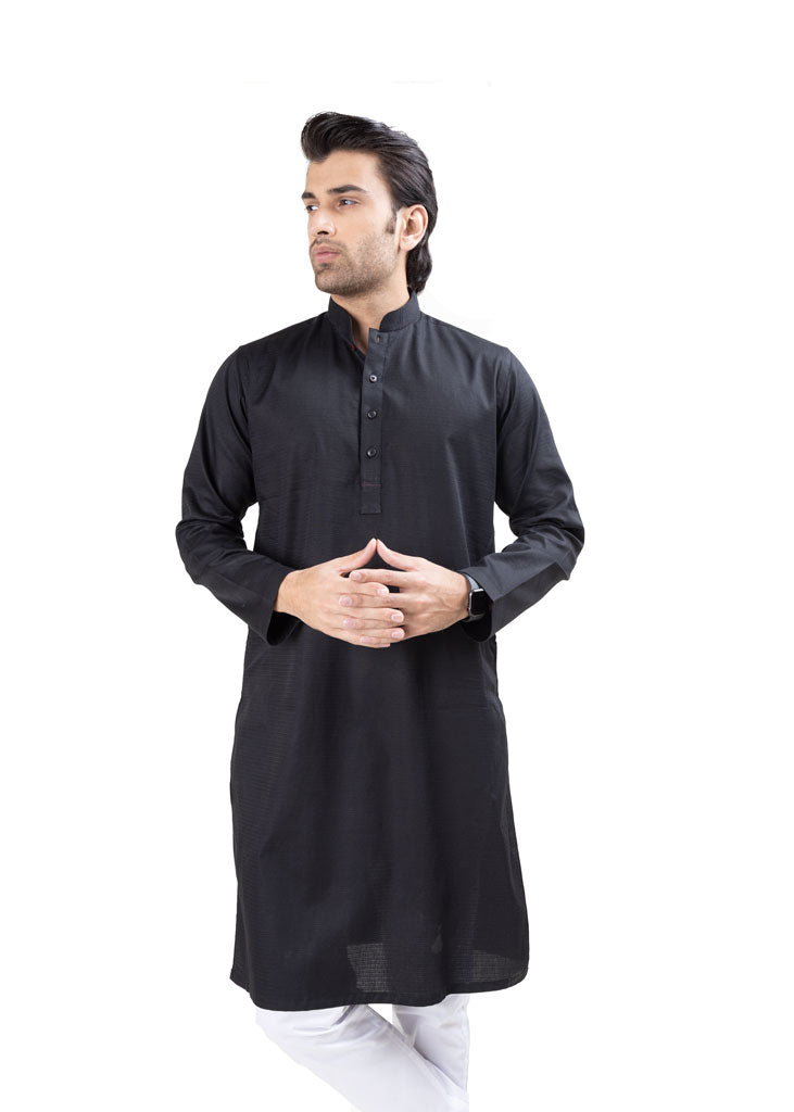 BLACK KURTA