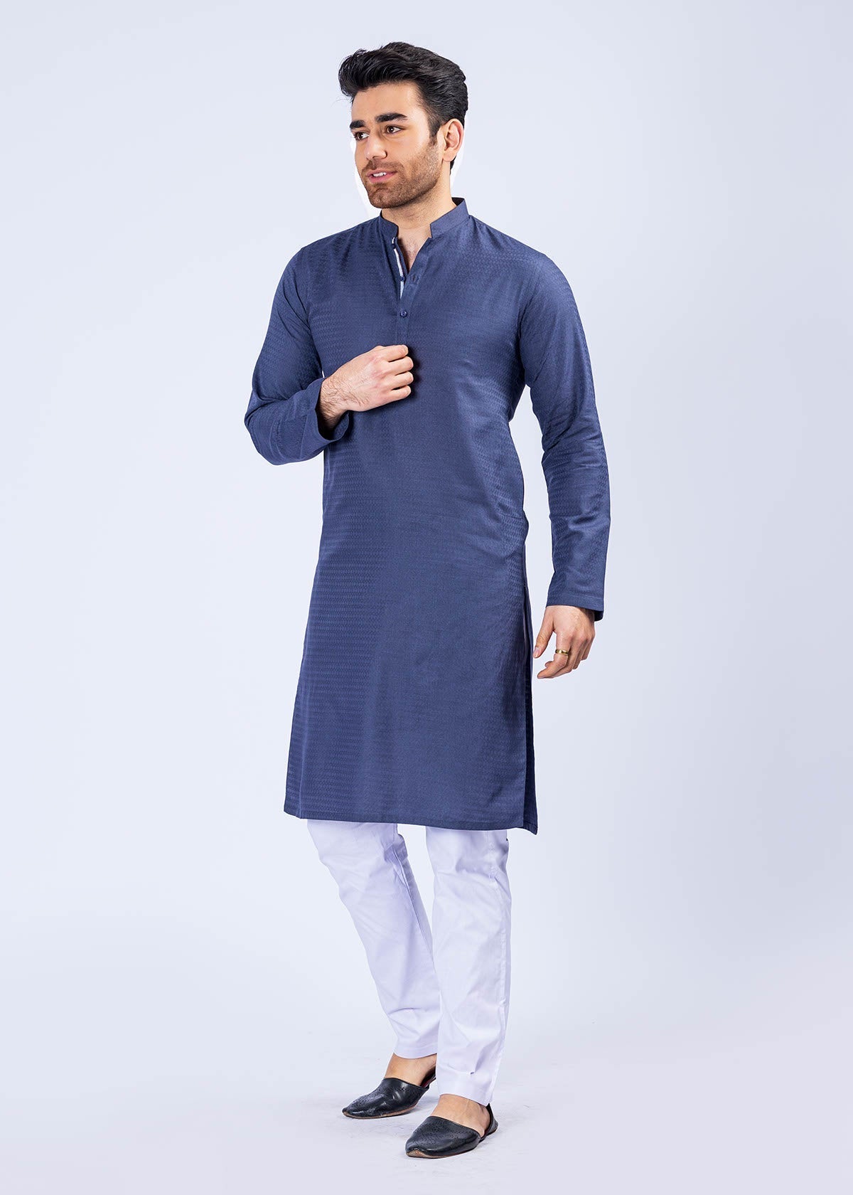 NAVY KURTA