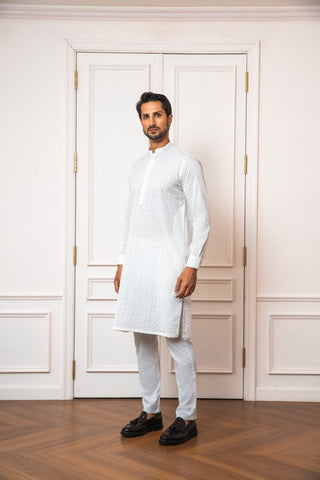 WHITE KURTA