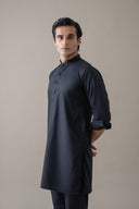 Black Kurta Trouser Set