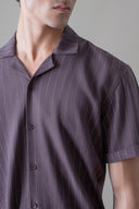 Purple Essential Casual Shirt