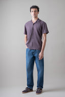 Purple Essential Casual Shirt