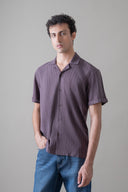 Purple Essential Casual Shirt