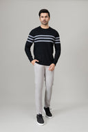 Black Round Neck Sweater