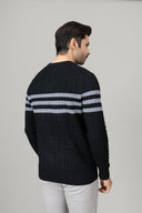 Black Round Neck Sweater