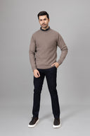 LT-BROWN SWEATERS
