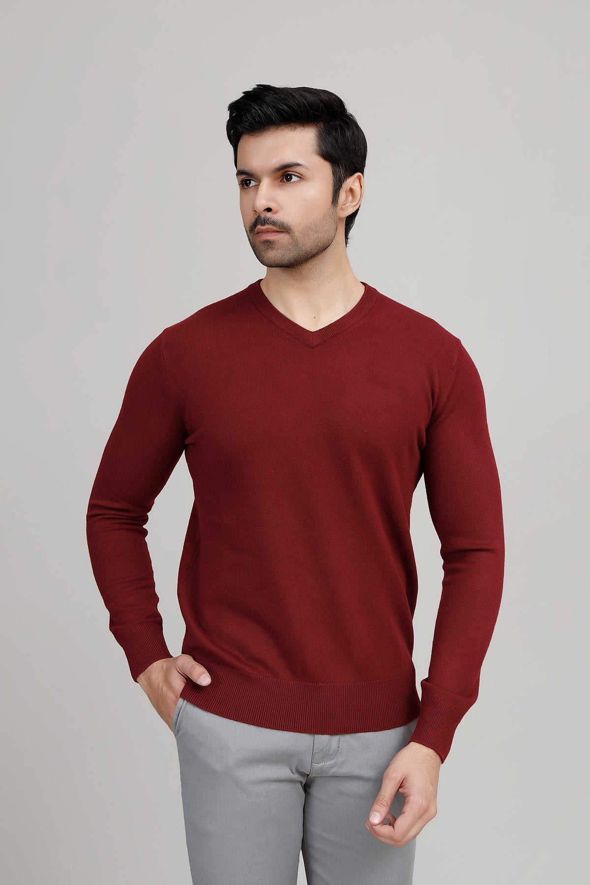 Maroon Sweater