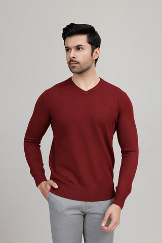 Maroon Sweater