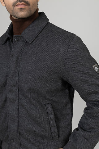 Charcoal Grey Wool Jacket