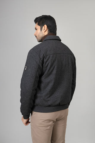 Charcoal Grey Wool Jacket