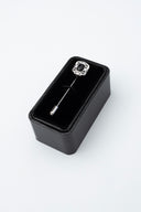 Silver Signature Lapel Pin