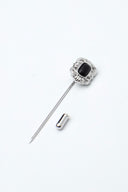 Silver Signature Lapel Pin