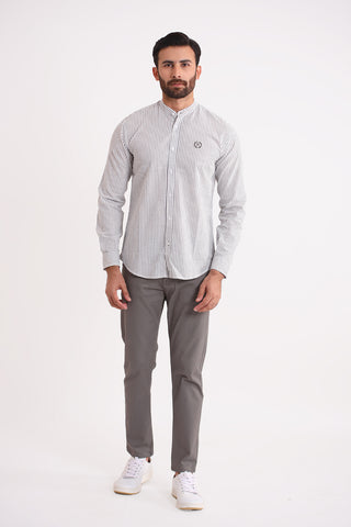 White Lining Casual Shirt